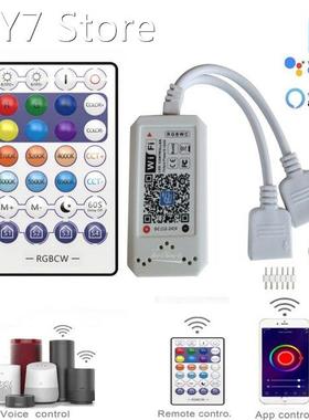 DC12V-24V Smart Led WiFi Controller RGBWC RGBCCT 28key RF R