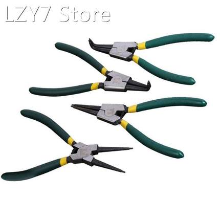 4pcs Heavy Duty 7" Circlip Pliers Set External Internal