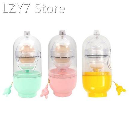 Egg Yolk White Mixer Scrambler Shaker Portable Hand Pull Typ