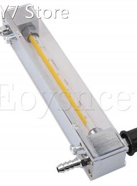 4.1x1.3x9.3 Acrylic LZB-6 Oxygen Flow Meter 80-1000 LPH Air