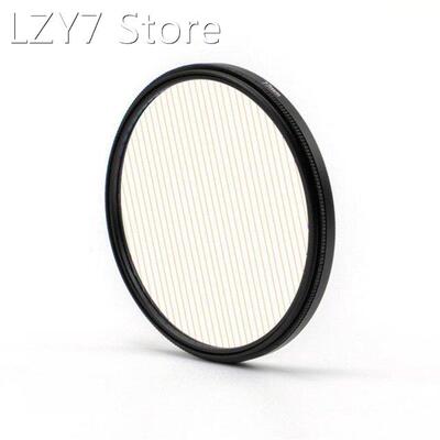 Rainbow BLUE Streaks Effect Filter 77/82mm Circular lens Fla