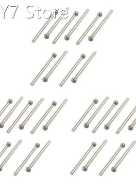 30 Pcs 5mm Ball Nose 3mm Shank Diamond Mounted Point Grindin