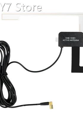 Car Radio Antenna Digital DAB DAB+ Active Antenna SMA Connec