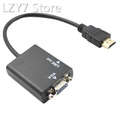 1080 P HD To VGA Adapter Cable Portable Video Converter Cord