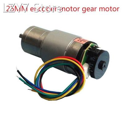 DC Geared Motor With Encoder Motors With Encoder 12V 125RPM
