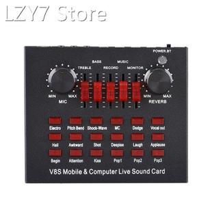 Sound Card Microphone Sound Mixer Bluetooth-compatible Sound