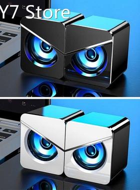 3D Sound Effect Dual Speaker Computer Audio, Usb Wired Home