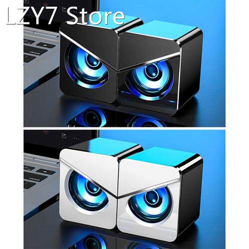 3D Sound Effect Dual Speaker Computer Audio, Usb Wired Home