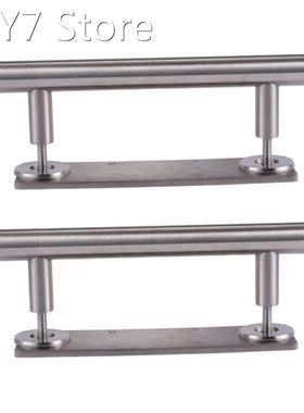 2X 304 Stainless Steel Sliding Barn Door Pull Handle Wood Do