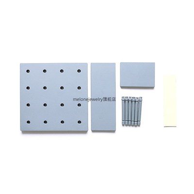Storage Shelf Holder Pegboard Storage Plastic Wall Decor Hol
