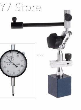 215mm Height Level Dial Test Gauge Indicator Rotary Magnetic