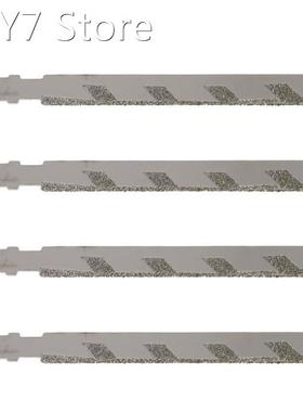 4pcs 101mm T-shank Alloy Diamond Jigsaw Blade 适用于 Marble