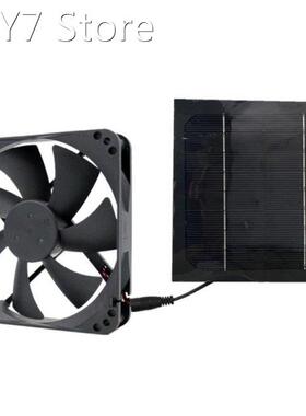 20W Ventilator USB Solar Exhaust Fan for Greenhouse RV