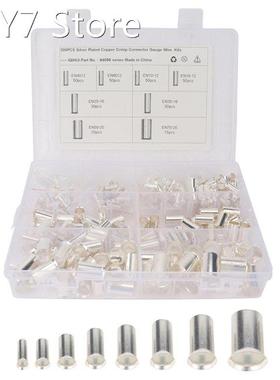 300Pcs 12 10 8 6 4 2 1/0 2/0 Wire Ferrule Crimp Connector El