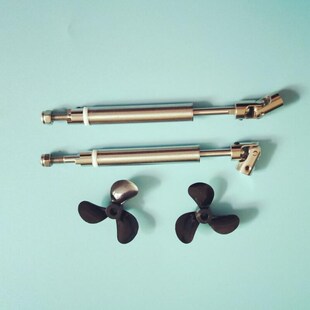 2 SetS(1 PaiR) 4mm RC Boat Shaft+PoSitive ReveRSe PRoPelleR