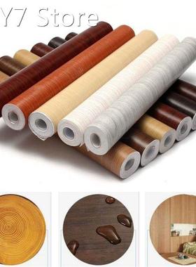 3D 10M Home Decor Waterproof PVC Vinyl Wood Grain Self Adhes
