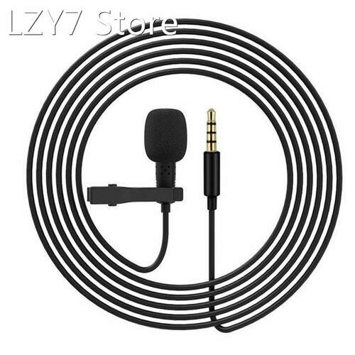 Lavalier Microphone Noise Reduction Hands-free Clip-on Lapel