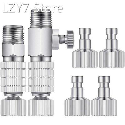 8Pieces Airbrush Adapter Set Airbrush Quick Release Coupling