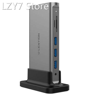 Lention 11 in 1 USB C HUB Type C to Multi HDMI RJ45 VGA USB