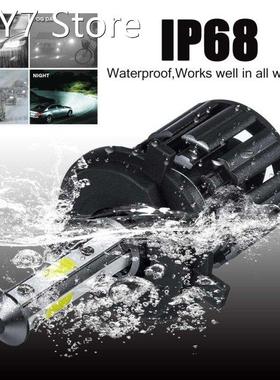 2PCS 4-Side 9-36V 40W H4/H7/9005/9006/H11 Car LED Headlights