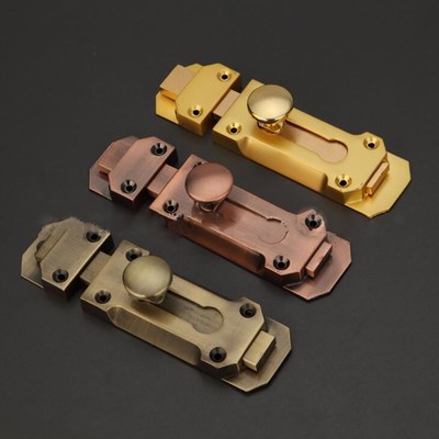 3/4/5 Inch Solid Zinc Alloy Security Dead Bolt, Antique Door