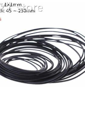 50PCS 40-130MM Universal Mix Cassette Tape Machine Belts Ass