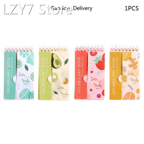 Kawaii Fruit Notebook Foreign Language Vocabulary English Wo