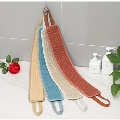 Shower Loofah Bath-Towel Back-Strap Exfoliating-Back-Scrubbe