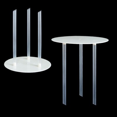 Double birthday cake pile plate gasket multilayer dessert ta