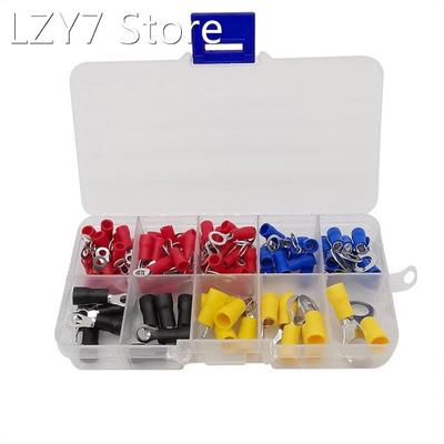 102Pcs/Box 10 Kinds RV Ring Crimp Terminal Electrical Wire C