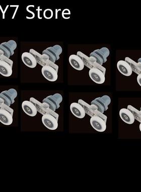 4pcs-8pcs/set 19/23/25/27mm Swinging Double Sliding Glass Pu