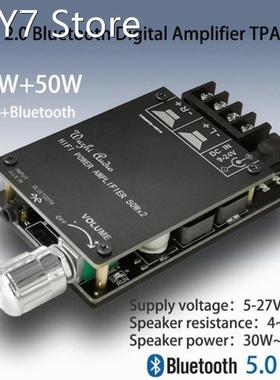 Bluetooth-compatible 5.0 AUX TPA3116 50WX2 HIFI Stereo Digit