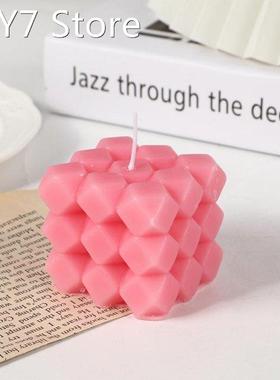 Ins Simple 3D Geometric Scented Candles Aromatherapy Candles