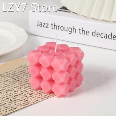 Ins Simple 3D Geometric Scented Candles Aromatherapy Candles
