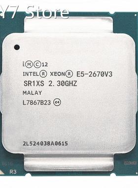 For Xeon CPU E5-2670 V3 SR1XS X99 2.30GHZ 30M 12-CORES E5 2