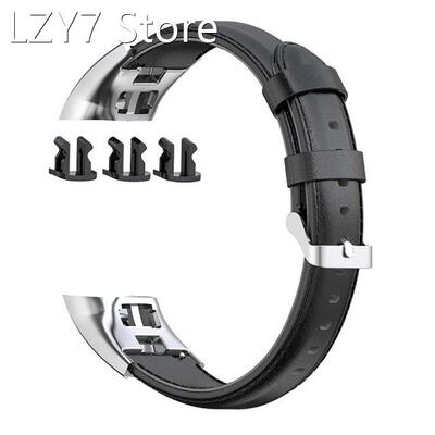 Leather Band for Huawei Honor Band 5 4 Men Women Bracelet St