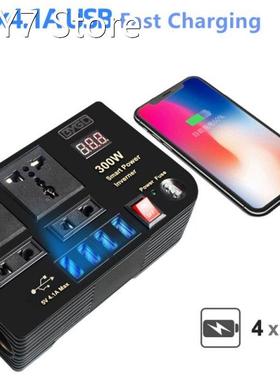 300W Power Inversor Supply Car Charger Adapter DC 12V to AC