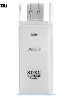 Maikou USB 3.0 Memory Card Reader With 2 Slots 5Gbps Super S