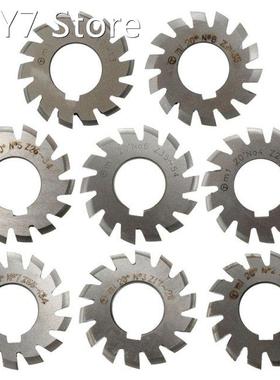 Module 1 PA20 Degrees Bore 22mm #1-8 HSS Involute Gear Milli