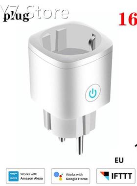 16A Smart Wifi Plug EU With Power Monitor Smart Home Wireles
