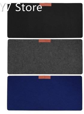 Home Office Desk Table Mat Large Keyboard Cover Felt Non-Wov