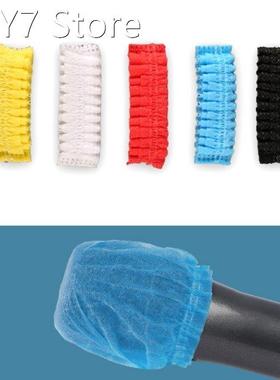 200pcs/set Disposable Non-woven Microphone Covers Microphone