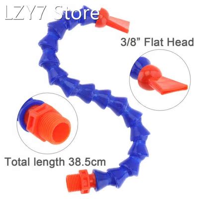 3/8 Inch 400mm Plastic Flexible Water Oil Cooling Tube with