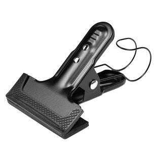 摄影金属黑色大力夹PVC板硫酸纸背景架背景布背景纸固定夹带挂钩摄影夹子