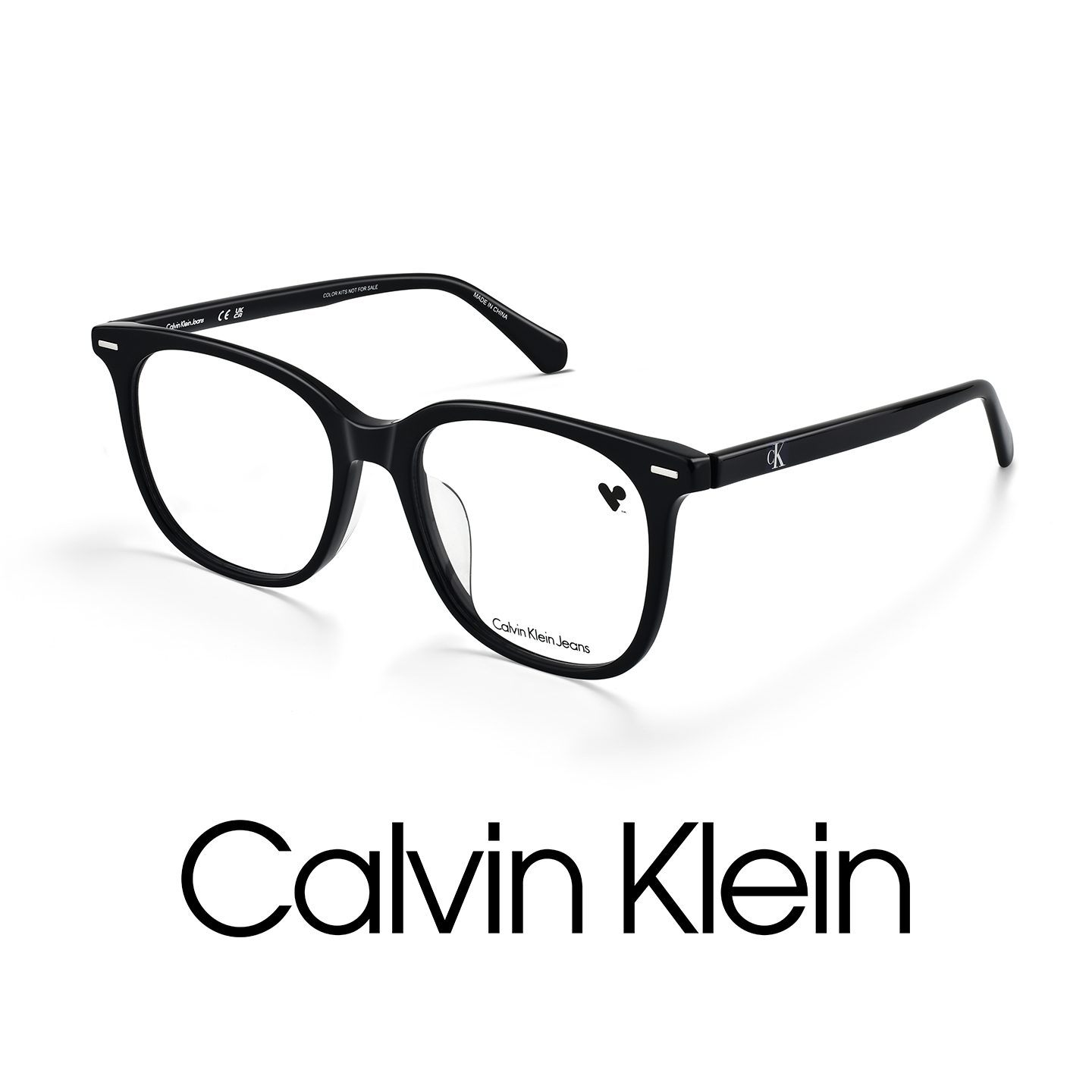 ck近视眼镜架大方框素颜显脸小