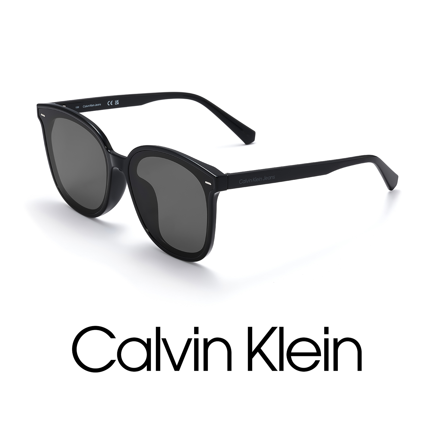 ck墨镜男大方框修颜显脸小防晒防紫外线开车用太阳镜CKJ22626SLB