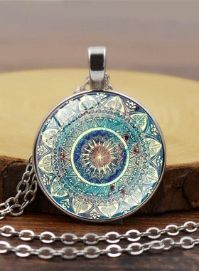 曼陀罗瑜伽时光宝石项链