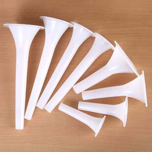 灌香肠漏斗喇叭口塑料灌肠器绞肉机配件肉机篦子gr