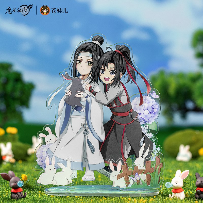 苍妹儿魔道祖师动画徽章立牌正版