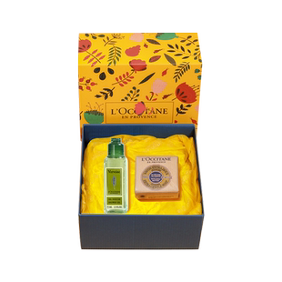 欧舒丹乳木果护手霜润手霜马鞭草香皂套装商务婚庆伴手礼盒送礼物